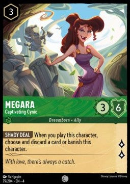 Megara - Captivating Cynic - Ursula's Return (Common) [4URS-79]
