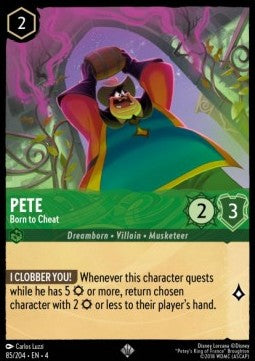 Pete - Born to Cheat - Ursula's Return (Super Rare) [4URS-85]