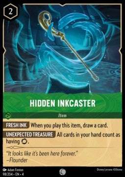 Hidden Inkcaster - Ursula's Return (Common) [4URS-98]