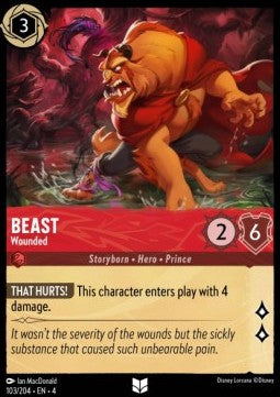 Beast - Wounded - Ursula's Return (Uncommon) [4URS-103]
