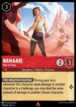 Namaari - Heir of Fang - Ursula's Return (Rare) [4URS-117]