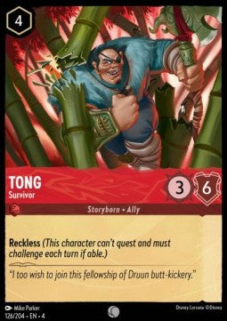 Tong - Survivor - Ursula's Return (Common) [4URS-126]