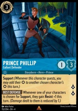 Prince Phillip - Gallant Defender - Ursula's Return (Rare) [4URS-152]
