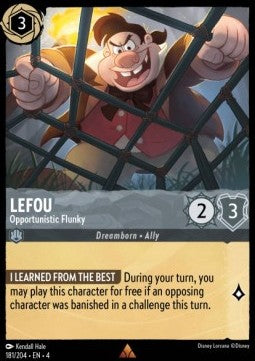 LeFou - Opportunistic Flunky - Ursula's Return (Rare) [4URS-181]