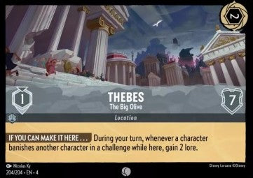 Thebes - The Big Olive - Ursula's Return (Common) [4URS-204]