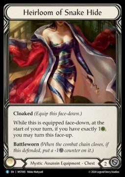 Heirloom of Snake Hide (Regular) - Part the Mistveil (Rare) [MST-005]