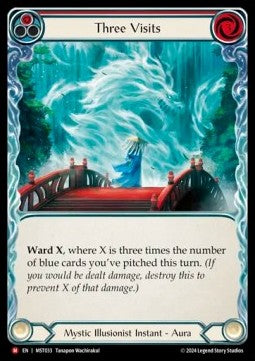 Three Visits (Regular) - Part the Mistveil (Majestic) [MST-033]