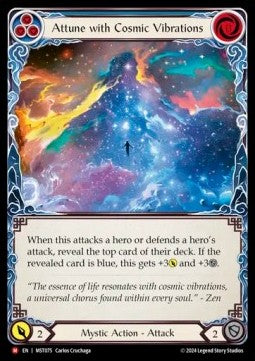 Attune with Cosmic Vibrations (Regular) - Part the Mistveil (Majestic) [MST-075]
