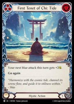 First Tenet of Chi: Tide (Regular) - Part the Mistveil (Common) [MST-093]