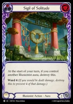 Sigil of Solitude (Red) (Regular) - Part the Mistveil (Common) [MST-143]