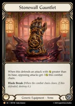 Stonewall Gauntlet (Cold Foil) - Part the Mistveil (Legendary) [MST-190]