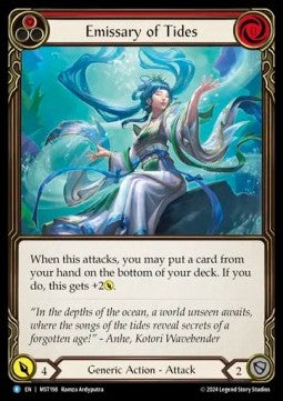 Emissary of Tides (Rainbow Foil) - Part the Mistveil (Rare) [MST-198]