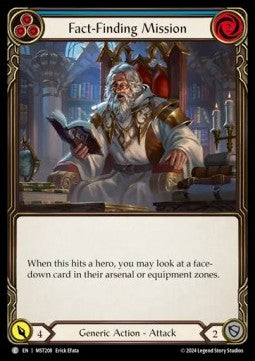 Fact-Finding Mission (Blue) (Regular) - Part the Mistveil (Common) [MST-208]