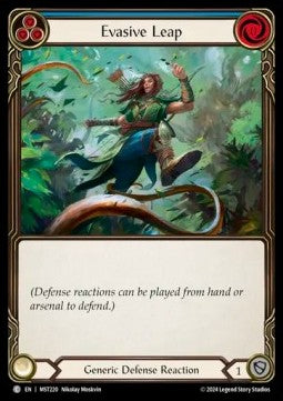 Evasive Leap (Blue) (Regular) - Part the Mistveil (Common) [MST-220]