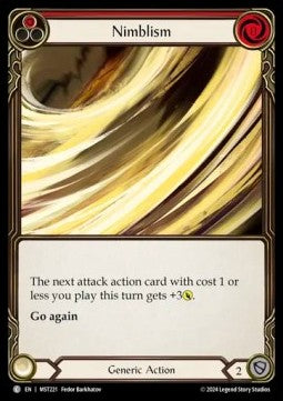 Nimblism (Red) (Regular) - Part the Mistveil (Common) [MST-221]