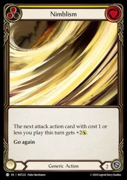 Nimblism (Yellow) (Regular) - Part the Mistveil (Common) [MST-222]