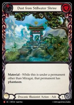 Dust from Stillwater Shrine (Regular) - Part the Mistveil (Majestic) [MST-235]