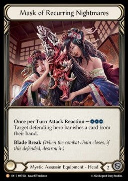 Mask of Recurring Nightmares (Rainbow Foil) - Part the Mistveil (Legendary) [MST-004]