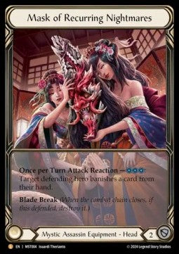 Mask of Recurring Nightmares (Extended Art Cold Foil) - Part the Mistveil (Legendary) [MST-004]