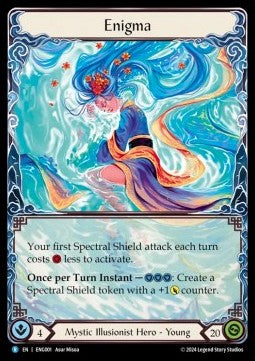 Enigma (Rainbow Foil) - Part the Mistveil - Enigma Blitz Deck (Rare) [ENG-001]