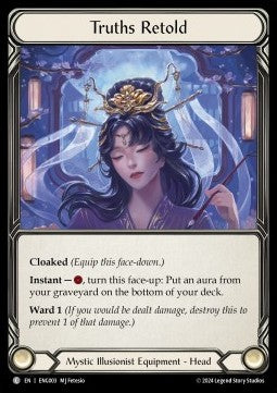 Truths Retold (Regular) - Part the Mistveil - Enigma Blitz Deck (Common) [ENG-003]