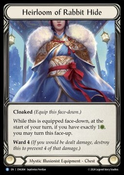 Heirloom of Rabbit Hide (Regular) - Part the Mistveil - Enigma Blitz Deck (Rare) [ENG-004]
