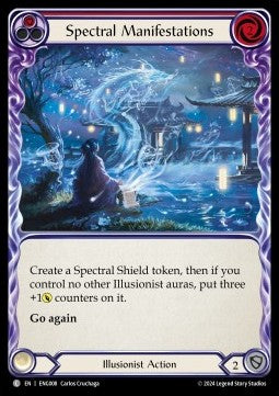 Spectral Manifestations (Red) (Regular) - Part the Mistveil - Enigma Blitz Deck (Common) [ENG-008]