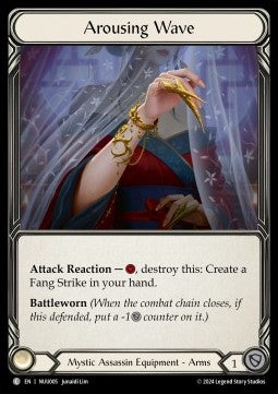 Arousing Wave (Regular) - Part the Mistveil - Nuu Blitz Deck (Common) [NUU-005]