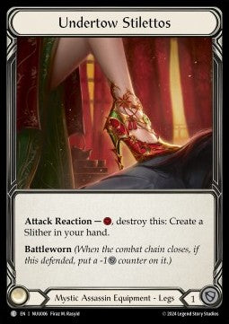 Undertow Stilettos (Regular) - Part the Mistveil - Nuu Blitz Deck (Common) [NUU-006]