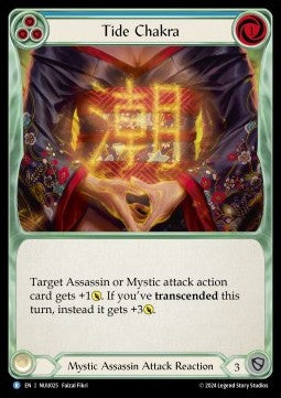 Tide Chakra (Blue) (Regular) - Part the Mistveil - Nuu Blitz Deck (Rare) [NUU-025]