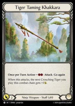 Tiger Taming Khakkara (Regular) - Part the Mistveil - Zen Blitz Deck (Common) [ZEN-002]