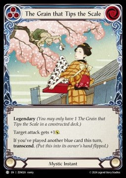 The Grain that Tips the Scale // Inner Chi (Regular) - Part the Mistveil - Zen Blitz Deck (Common) [ZEN-028]