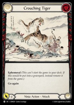 Crouching Tiger (Regular) - Part the Mistveil - Zen Blitz Deck (Token) [ZEN-029]