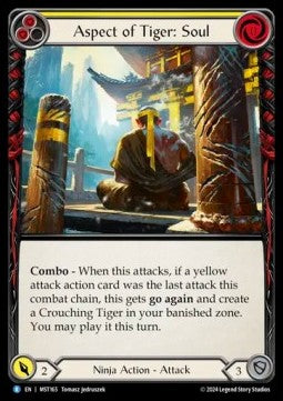 Aspect of Tiger: Soul (Rainbow Foil) - Part the Mistveil (Rare) [MST-165]