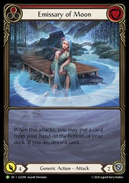 Emissary of Moon (Extended Art Rainbow Foil) - LGS Promos (Promo) [LGS-299]