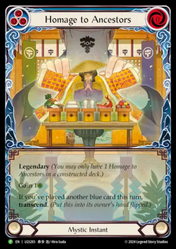 Homage to Ancestors // Inner Chi (Rainbow Foil) - LGS Promos (Promo) [LGS-283]