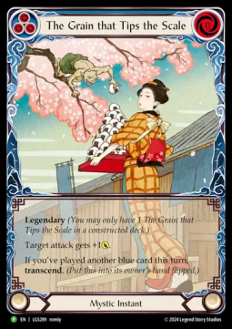 The Grain that Tips the Scale // Inner Chi (Rainbow Foil) - LGS Promos (Promo) [LGS-289]