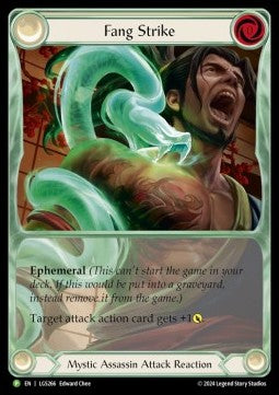 Fang Strike (Extended Art Rainbow Foil) - LGS Promos (Promo) [LGS-266]