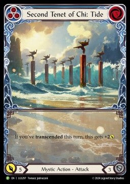 Second Tenet of Chi: Tide (Extended Art Rainbow Foil) - LGS Promos (Promo) [LGS-297]