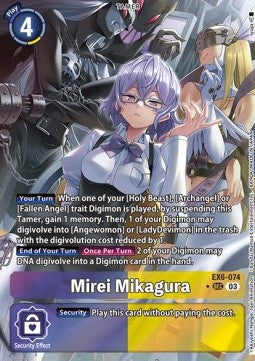 Mirei Mikagura (EX6-074) (V.2) - Infernal Ascension (Alternative Art) [EX-06-074]