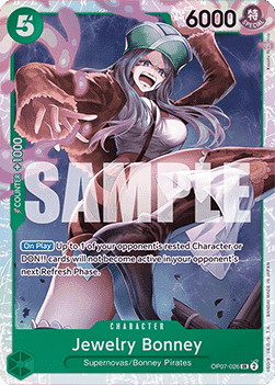 Jewelry Bonney (OP07-026) (V.1) - 500 Years into the Future (Super Rare) [OP07-026]