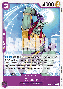 Capote (OP07-063) - 500 Years into the Future (Common) [OP07-063]
