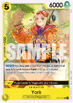 York (OP07-110) - 500 Years into the Future (Common) [OP07-110]