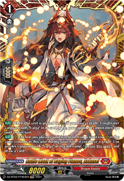 Battle Monk of Raging Flames, Rokusei  (V.2 - Double Frame Rare) - Illusionless Strife (Double Frame Rare) [DZ-BT02-FFR03]