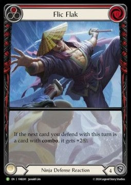 Flic Flak (Red) (Rainbow Foil) - FAB Promos (Promo) [FAB-241]