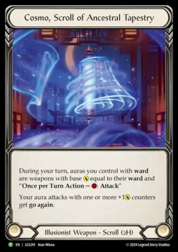 Cosmo, Scroll of Ancestral Tapestry (Rainbow Foil) - LGS Promos (Promo) [LGS-291]