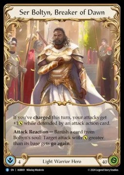 Ser Boltyn, Breaker of Dawn (Regular) - Armory Deck: Boltyn (Rare) [ASB-001]