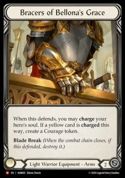 Bracers of Bellona's Grace (Rainbow Foil) - Armory Deck: Boltyn (Majestic) [ASB-005]