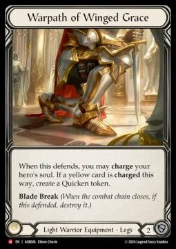Warpath of Winged Grace (Rainbow Foil) - Armory Deck: Boltyn (Majestic) [ASB-006]