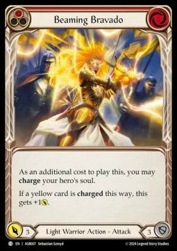 Beaming Bravado (Red) (Regular) - Armory Deck: Boltyn (Common) [ASB-007]